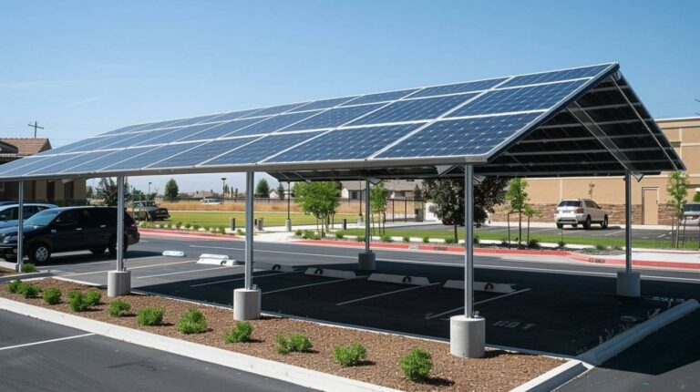 Le carport solaire : une solution économique