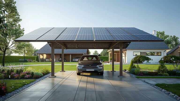 Les avantages d’un carport solaire pour votre maison