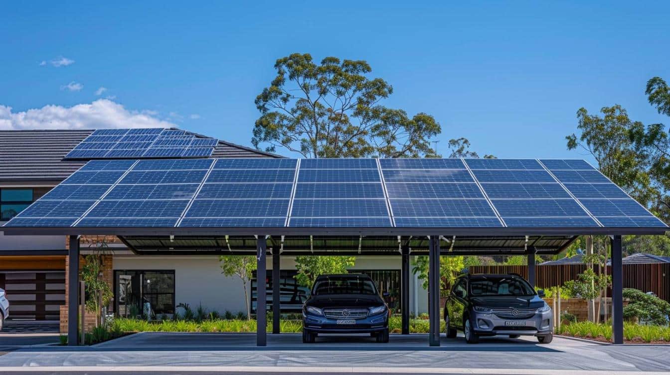 Les bienfaits monétaires des carports solaires