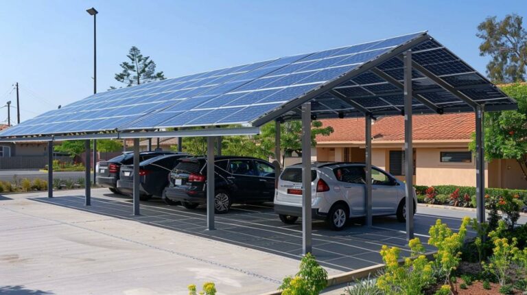 Valorisation immobilière grâce aux carports solaires