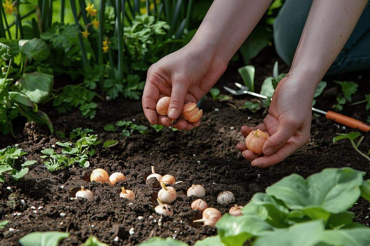 Planter des bulbes en février pour un jardin fleuri au printemps